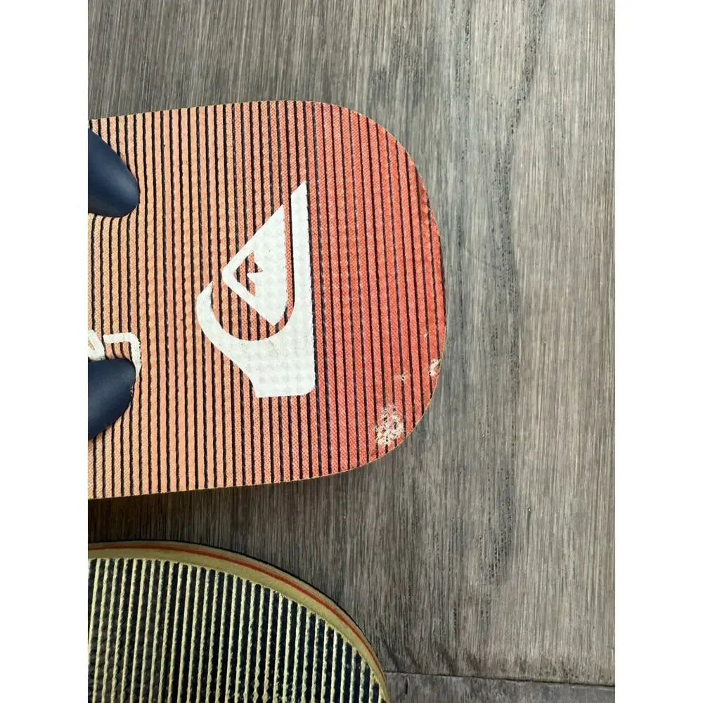Quiksilver Kids Flip Flops Child Youth Size 11/12 | Beach Pool Summer Sandals